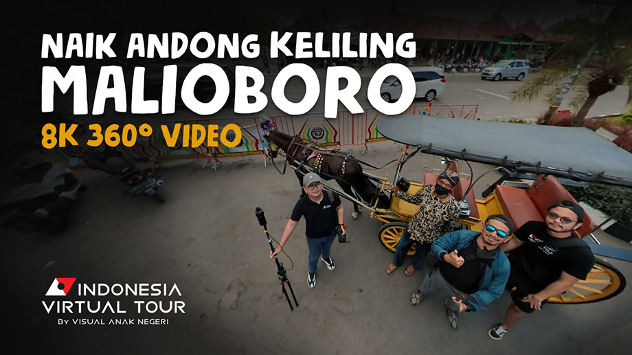 Naik Andong Keliling Malioboro (8K 360° VR Video)